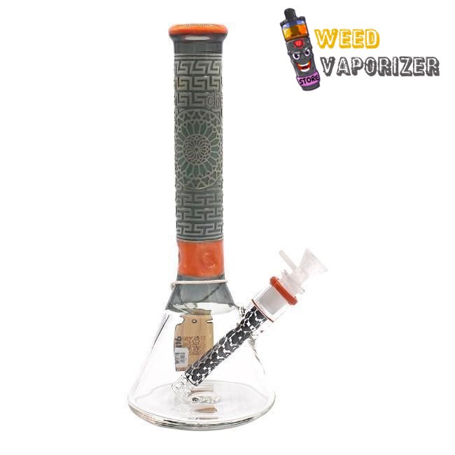 Buy CHEECH GLASS: 12″ BLASTED BEAKER WITH ICE CATCHER