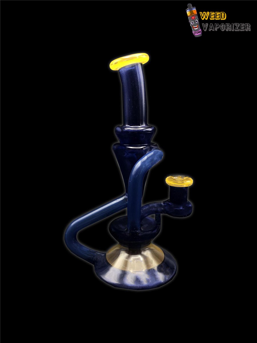 Buy T-SCHMITTY: 6.5″ BLUE & YELLOW DUAL UPTAKE RECYCLER