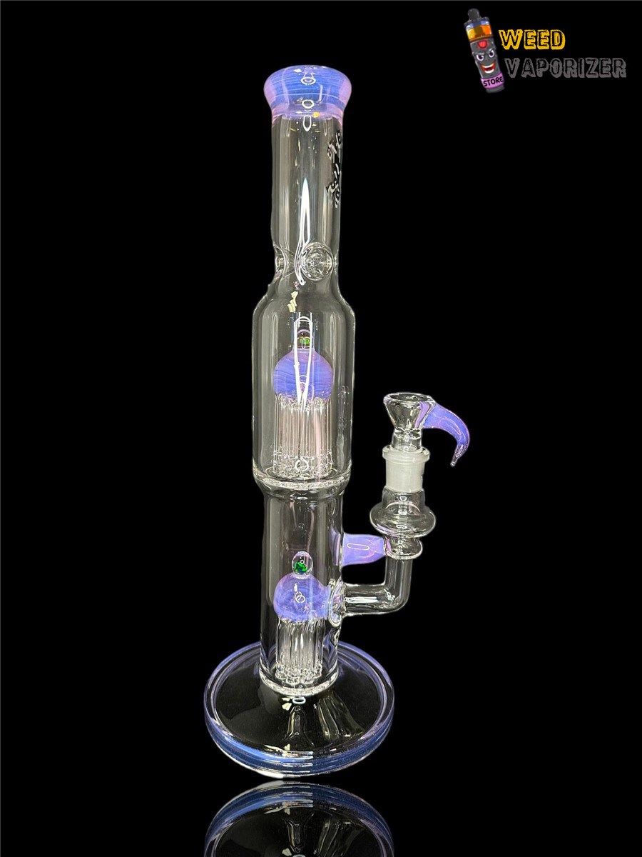 Buy TEXAS TUBES: 15″ PURPLE SLYME TWIN OPAL 8-ARM TUBE