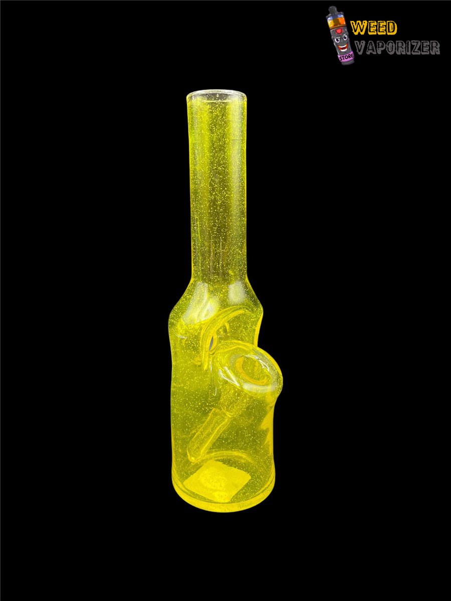 Buy BRO-D GLASS ART: LEMON DROP BOTTLE RIG #10