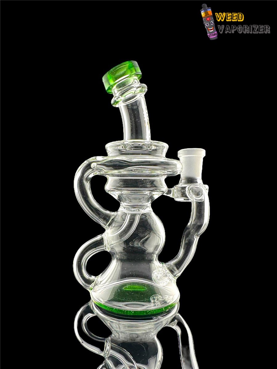 Buy BETA GLASS LABS: KLEIN FULL SIZE GREEN STARDUST