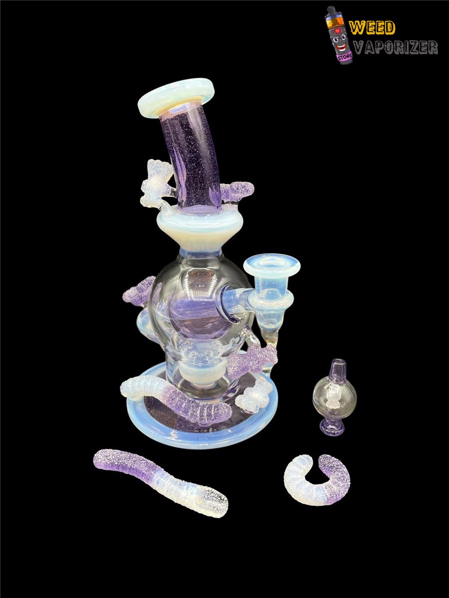 Buy EMPERIAL GLASS: PURPLE LOLLIPOP AND GHOST GUMMY RIG SET