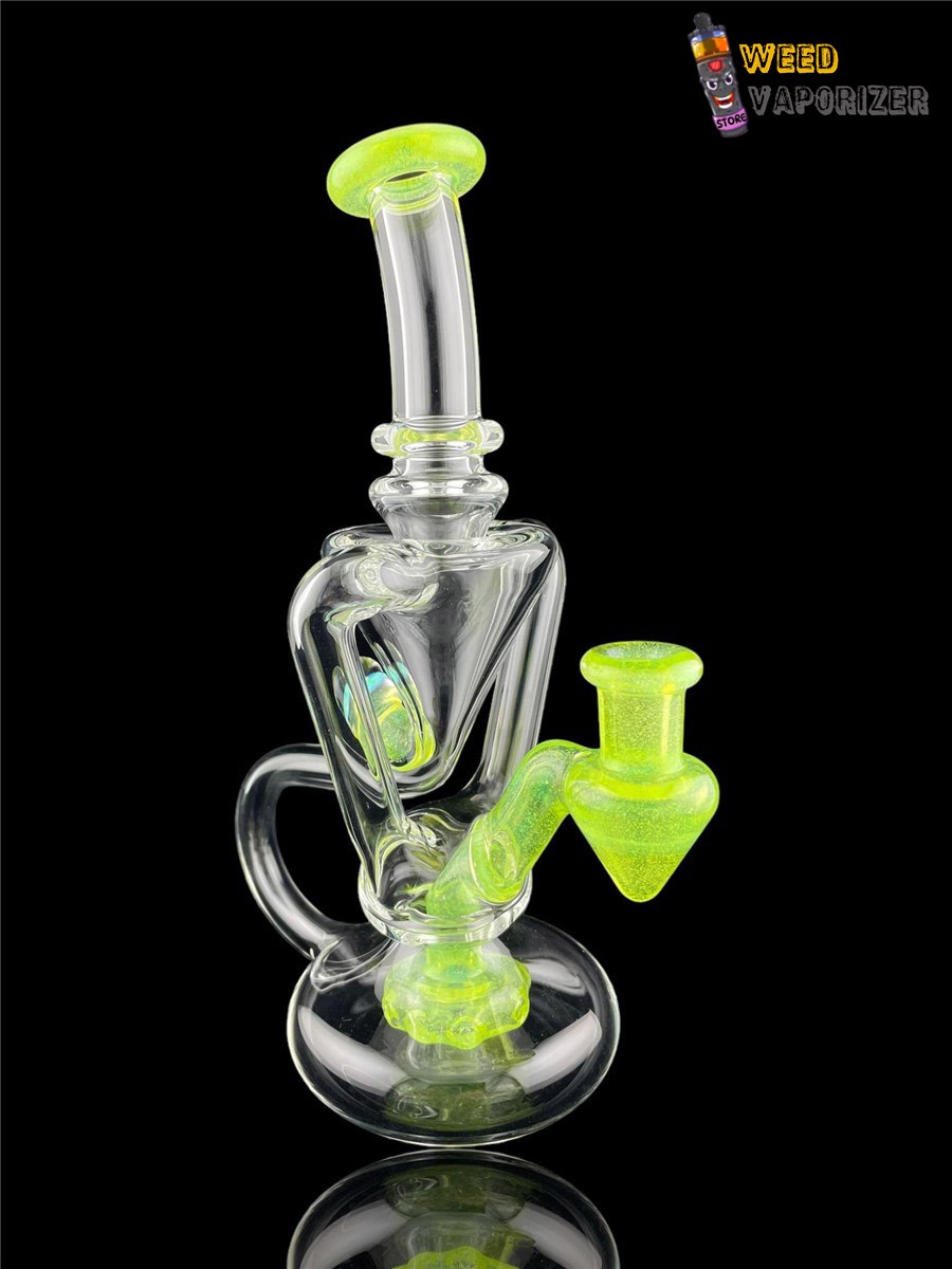 Buy BOOGIE GLASS: SLYME CROPAL DUAL UPTAKE FLOATER RECYCLER