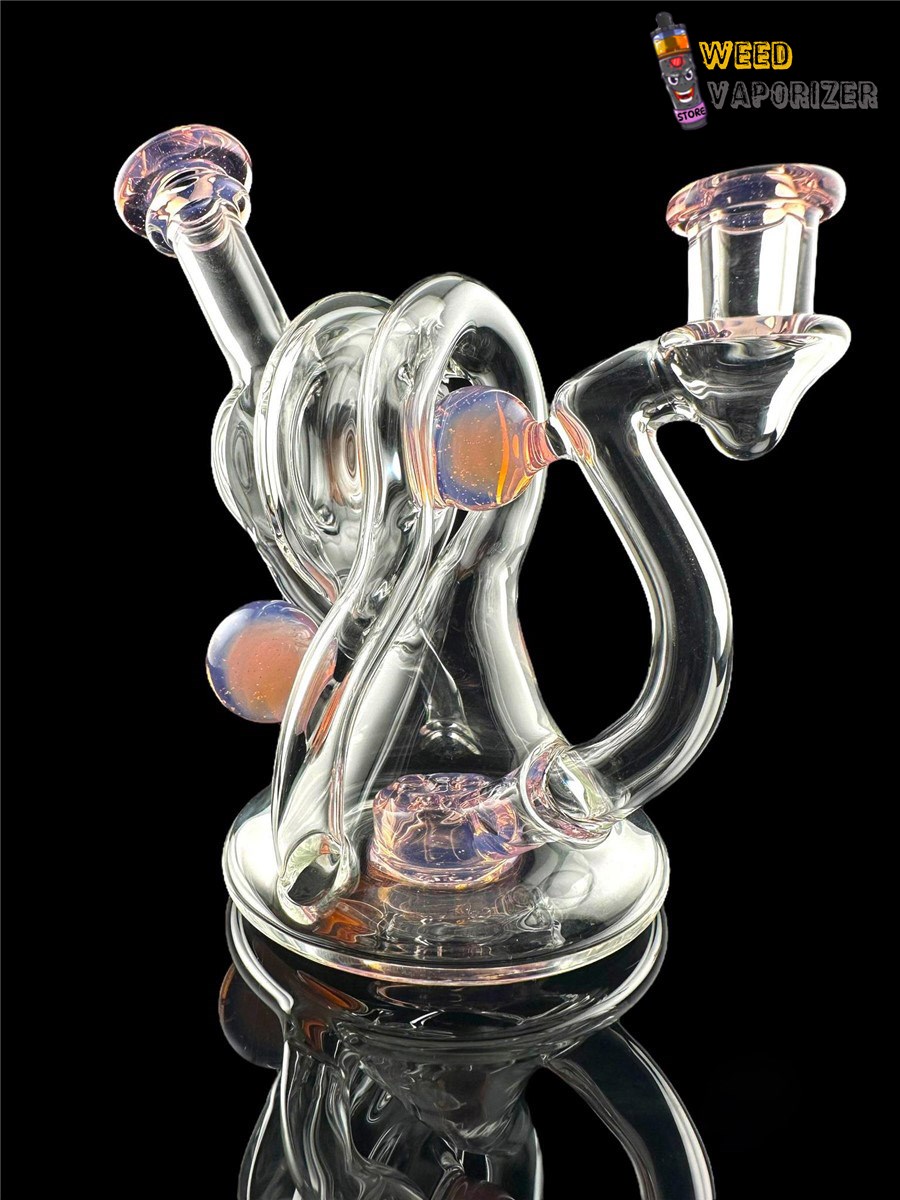 Buy HUMADETHAT: COLOR ACCENTED INFINITY LOOP RECYCLER SHIFTY PEACH OPAL