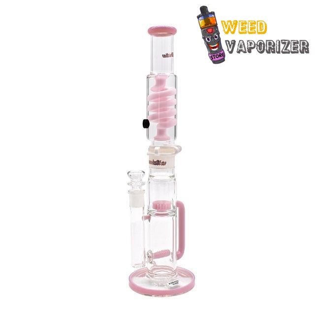 Buy PHOENIX GLASS: 16″ FREEZABLE COIL BEAKER RECYCLER STRAIGHT TUBE