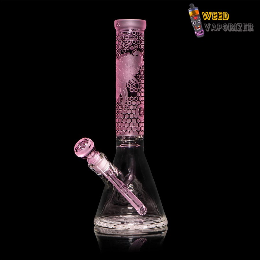 Buy MILKY WAY GLASS: BEE HIVE BEAKER (PINK) (MK-105)