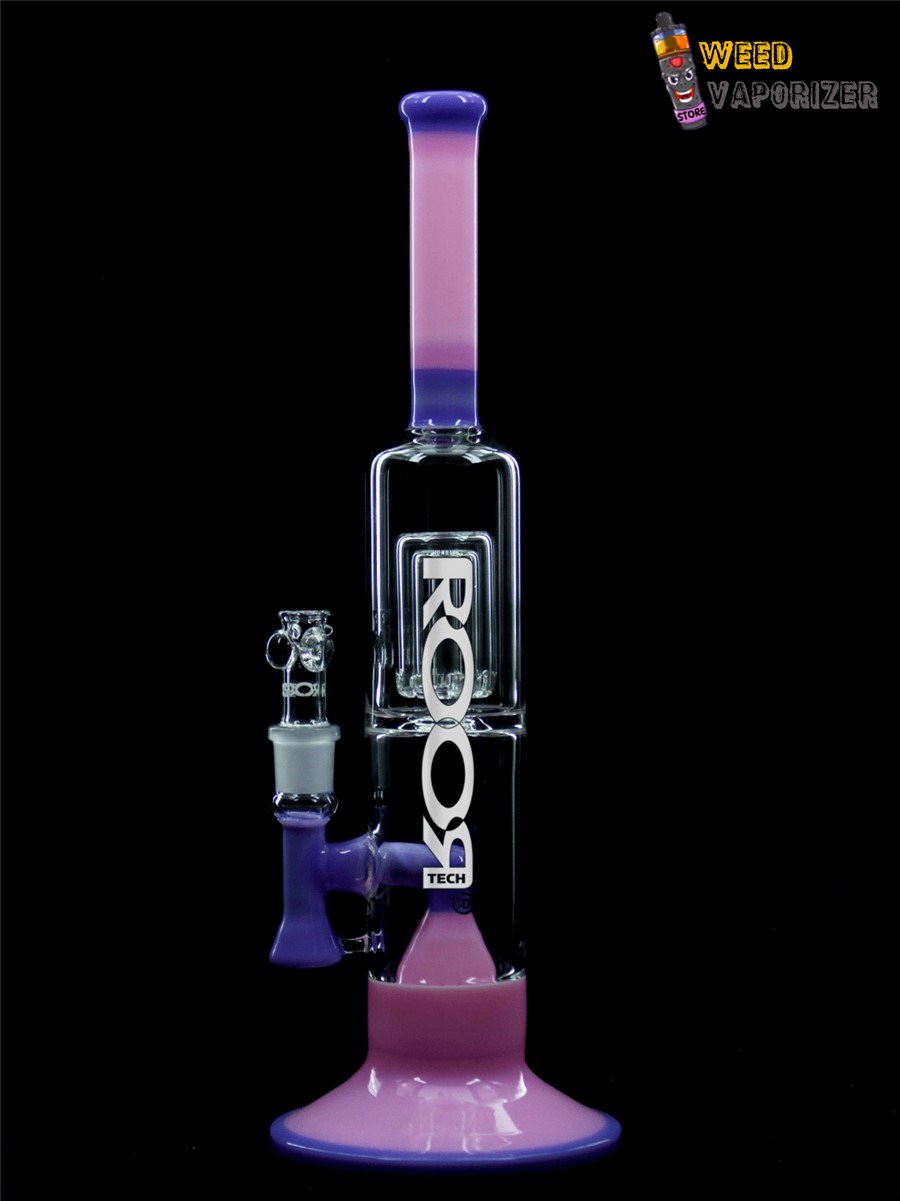 Buy ROOR TECH: FIXED 14″ 50×5 BARREL BUBBLER PURPLE AND PINK