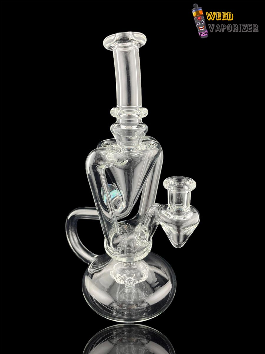 Buy BOOGIE GLASS: CLEAR DUAL UPTAKE FLOATER RECYCLER #5