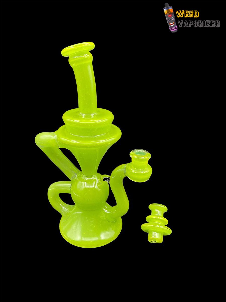 Buy BLOB GLASS: LIME DROP KLEIN RECYCLER