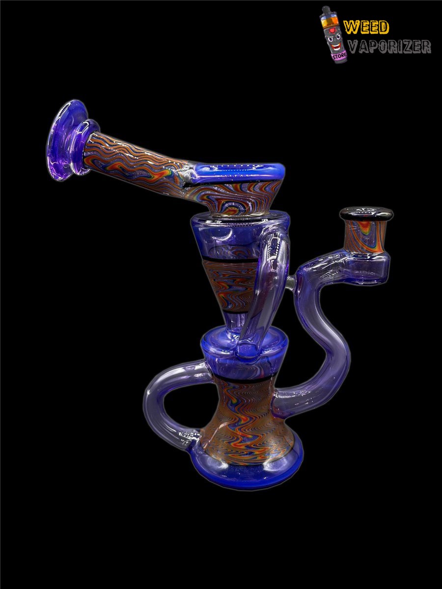 Buy BIRDSHOT GLASSWORKS 2:1 STARGAZER WIG WAG DUAL UPTAKE RECYCLER