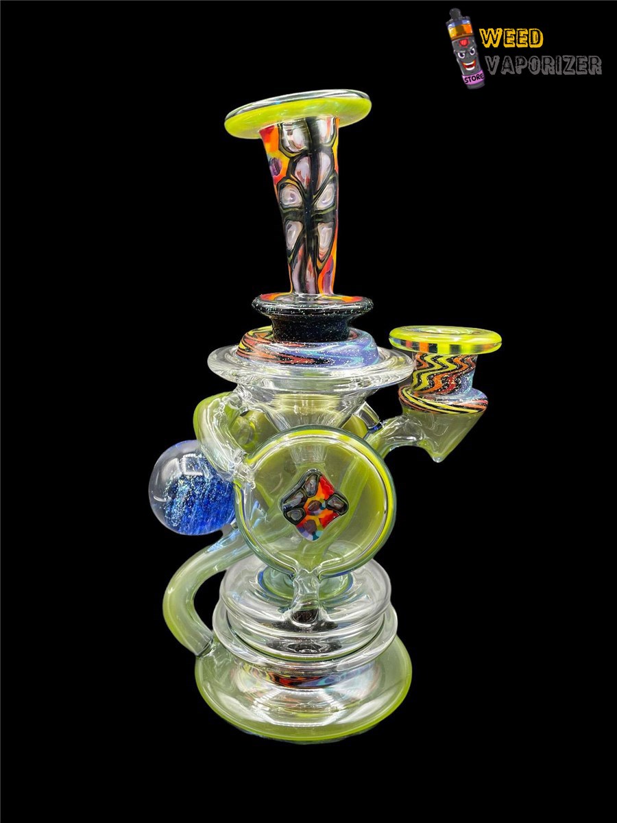 Buy SHOULDER WORX GLASS: LIME DROP FORREST DUAL DISK UPTAKE RECYCLER