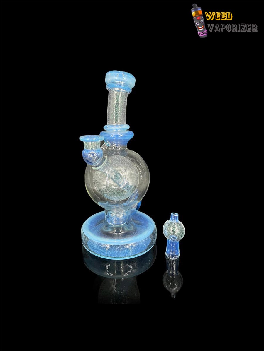 Buy BRENT 503: 8″ MOONSTONE CRUSHED OPAL BALL RIG W/ MATCHING CAP