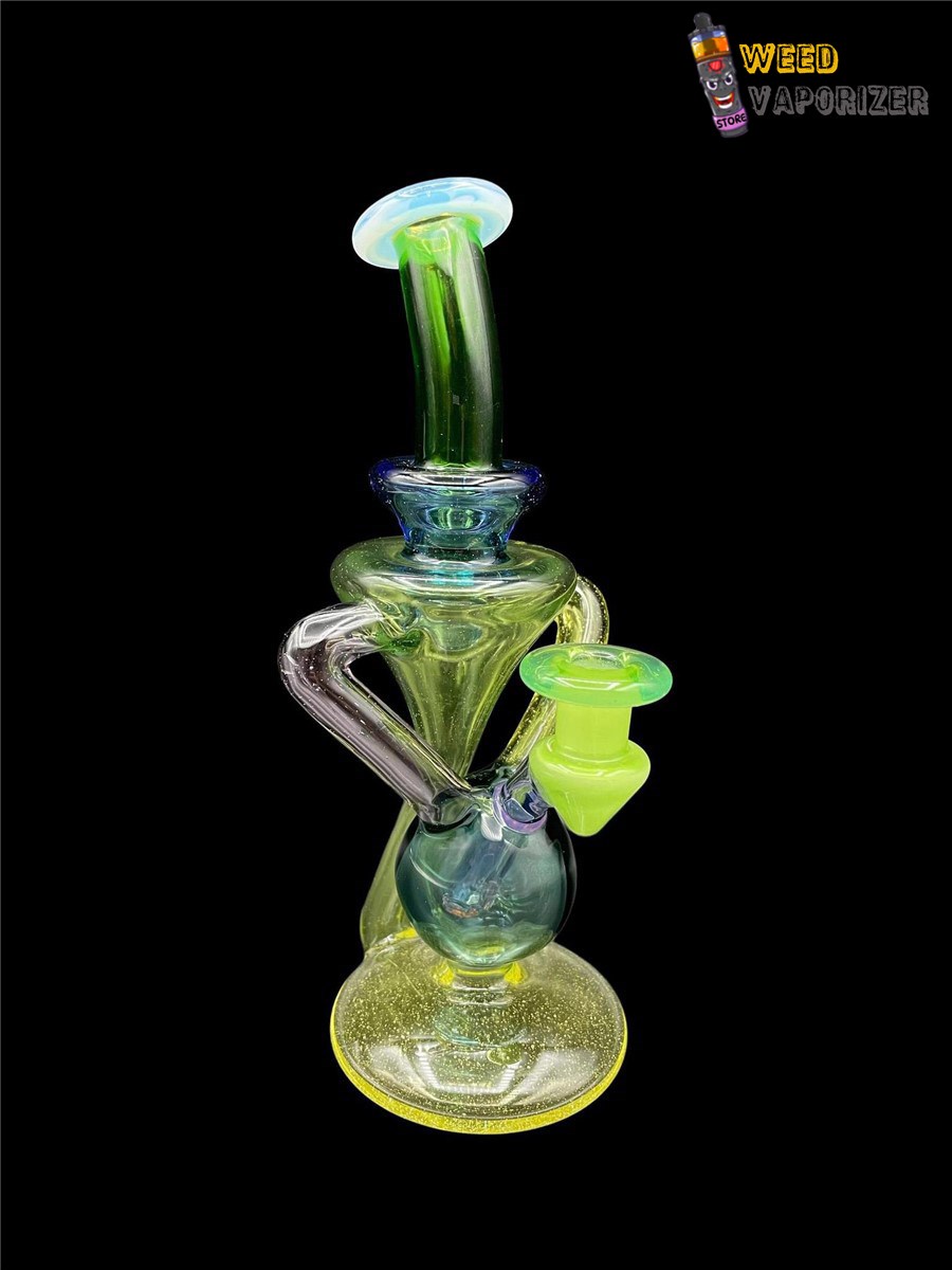 Buy MHENNY GLASS: MIXED COLOR NOVA UV DUAL UPTAKE RECYCLER