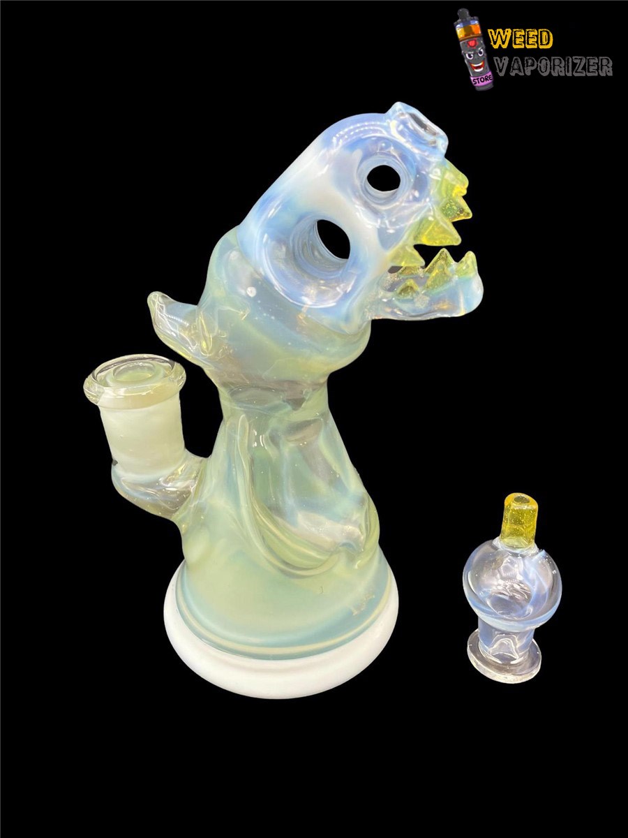 Buy ENUFF GLASS: FUMED MOONSTONE HOODED JAMMER RIG