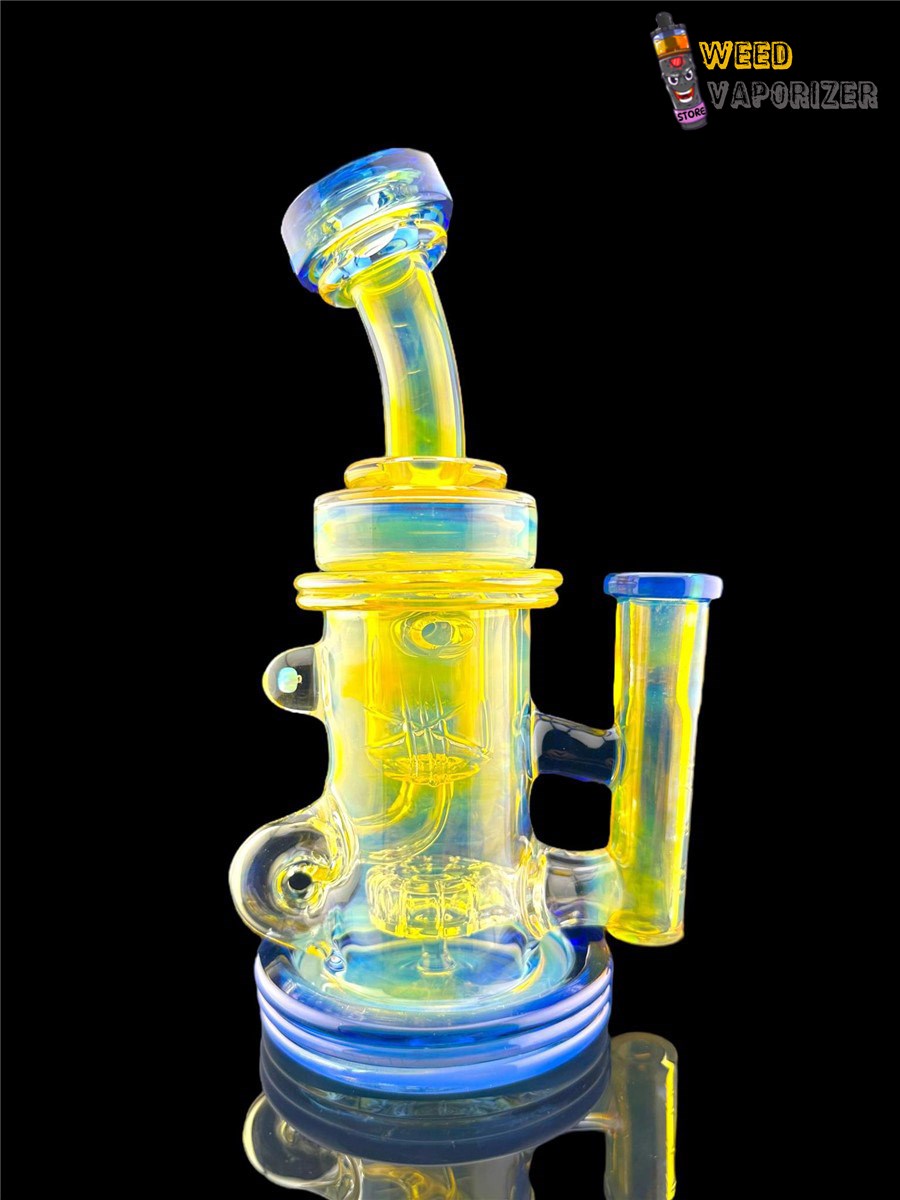 Buy BRONX GLASS: SILVER FUMED X BLUE COBALT