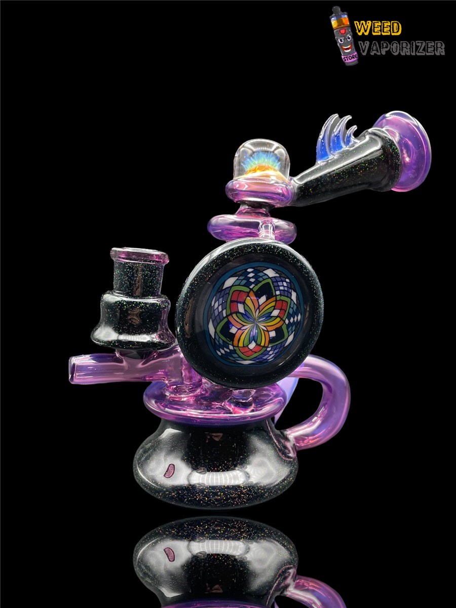 Buy FREEEK GLASS: BLACK CRUSHED OPAL AND ROYAL JELLY SINGLE UPTAKE TERPCYCLER