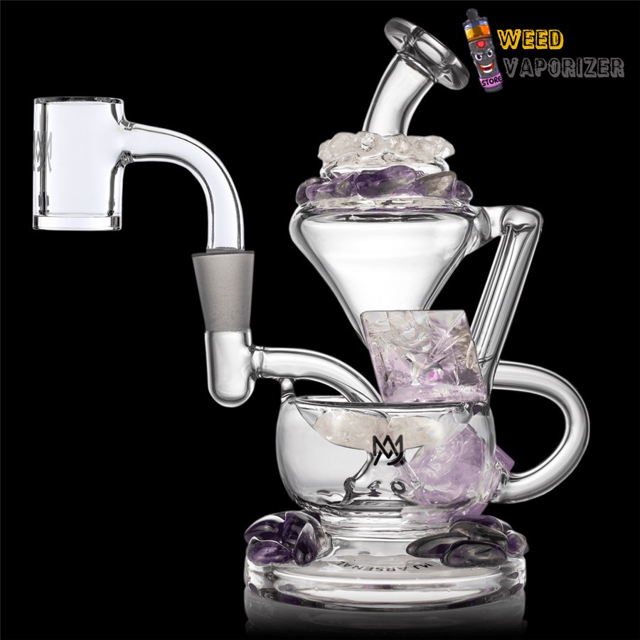 Buy MJ ARSENAL: AMETHYST CLAUDE MINI DAB RIG