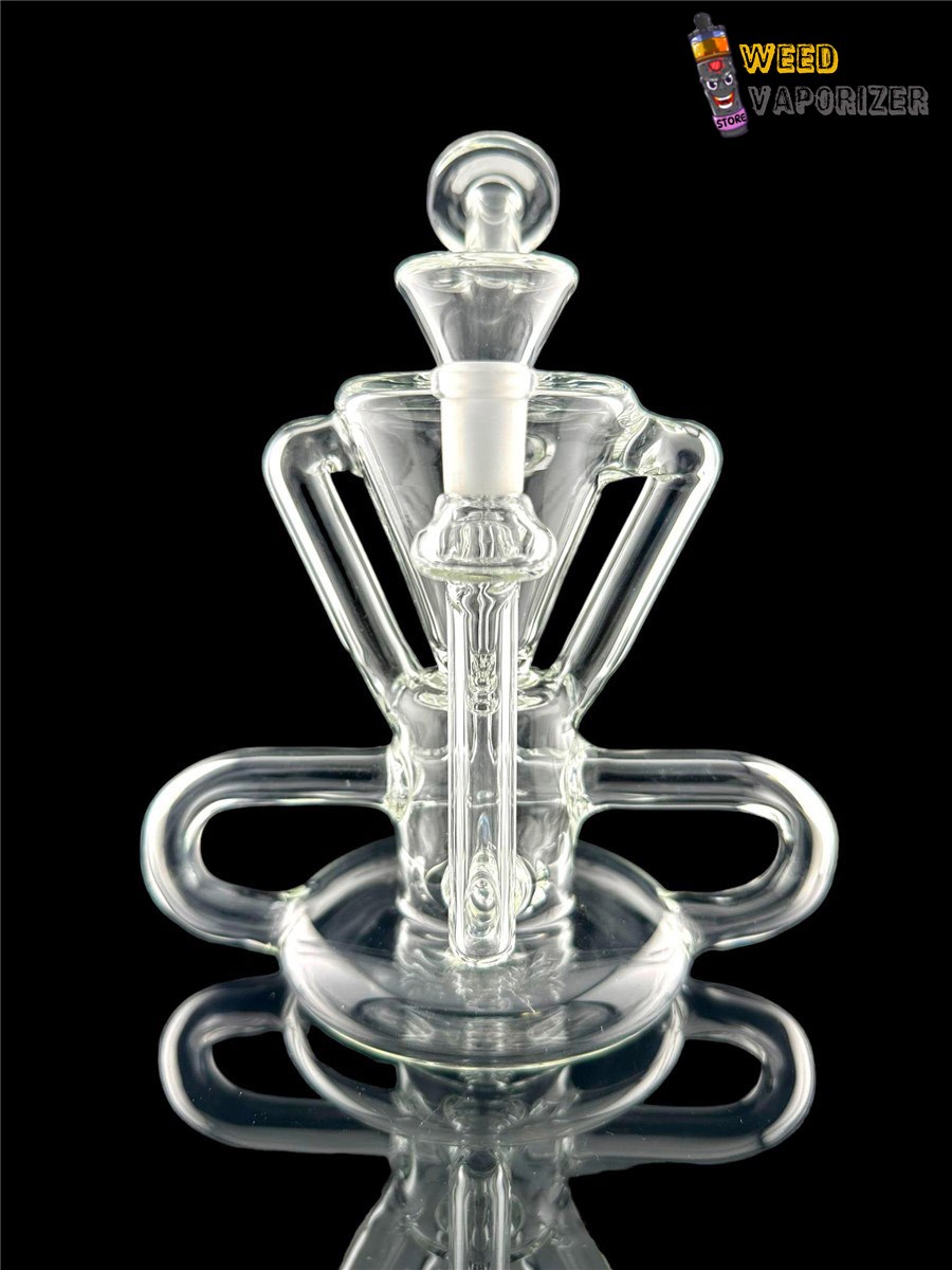 Buy ROWDY GLASS: T-BONE 4:2 RECYCLER CLEAR #1