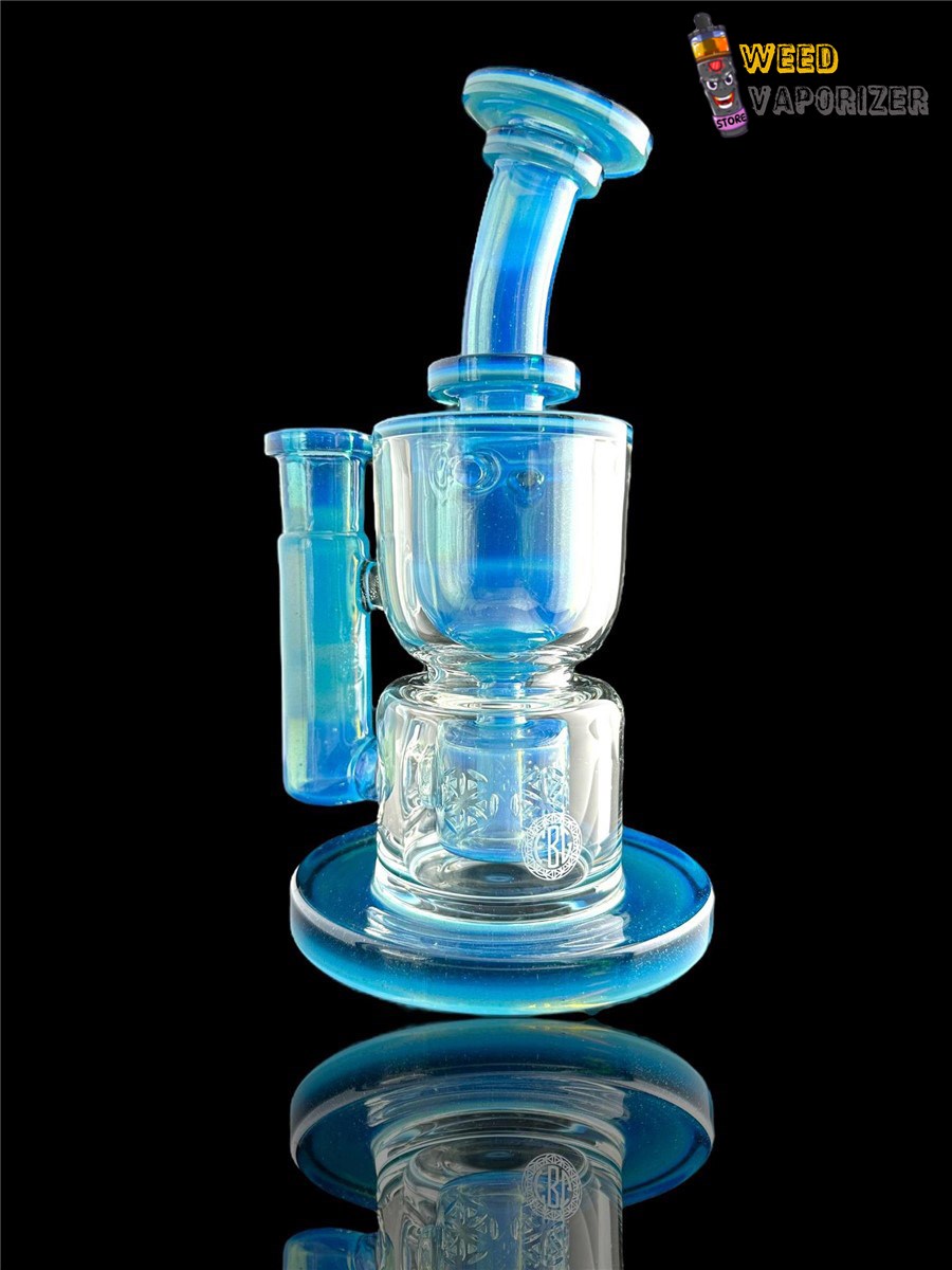 Buy FATBOY GLASS: COLORED HOURGLASS TAURUS FULL SIZE BLUE STARDUST X GHOST