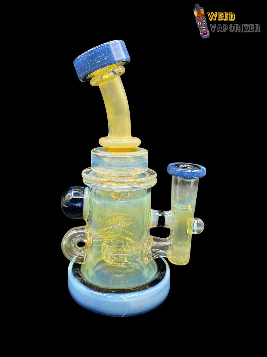 Buy BRONX GLASS: SOX SILVER FUMED ENCASED OPAL INCYCLER