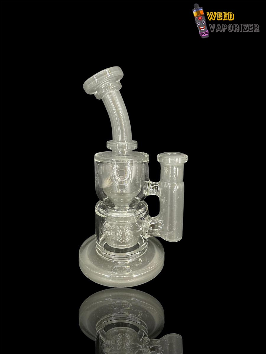 Buy FATBOY GLASS: PORTLAND GRAY MINI HOURGLASS TAURUS INCYCLER RIG