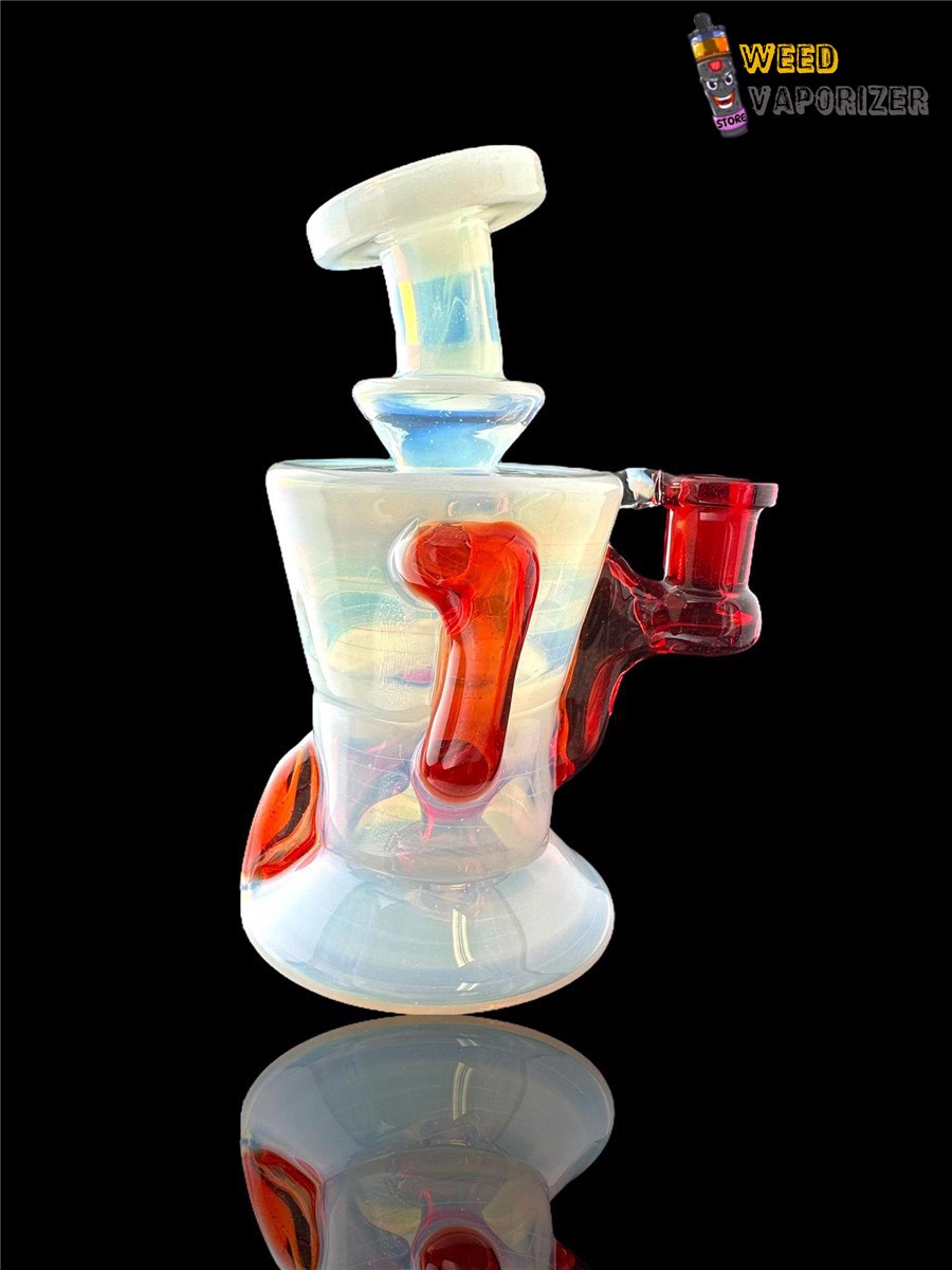 Buy ROWDY GLASS: FULL COLOR GILLCYCLER GHOST X RED POMP