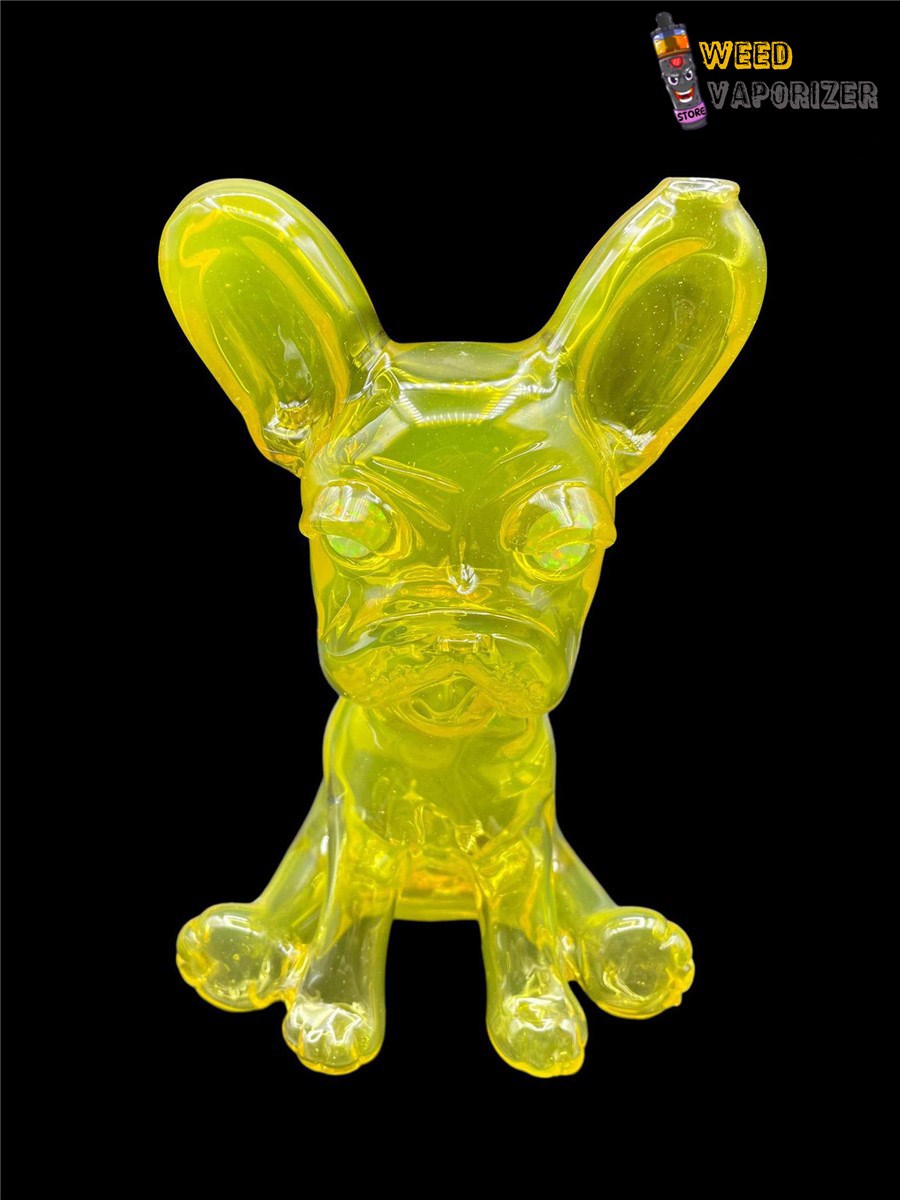 Buy SWANNY GLASS: TERPS CFL SITTING FRENCHIE DOG RIG