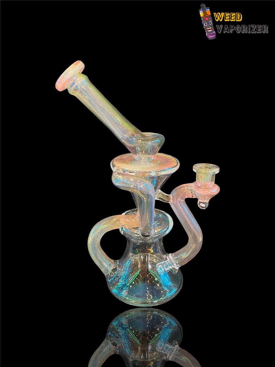 Buy HUMADETHAT: FUMED ENCASED OPAL DUAL UPTAKE FLOATER RECYCLER