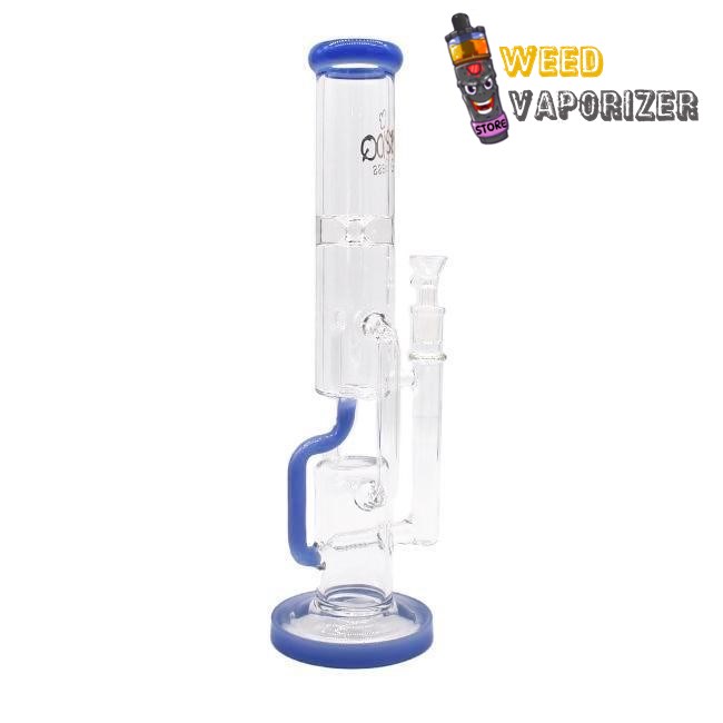 Buy CLOVER GLASS: 14″ STRAIGHT TUBE DUAL UPTAKE RECYCLER