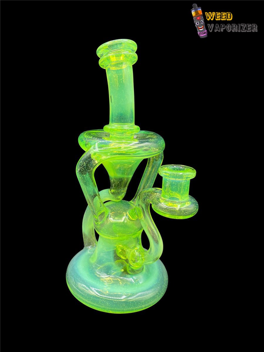 Buy LOGI GLASS ART 2:1 SLYME GREEN FLOATER RECYCLER