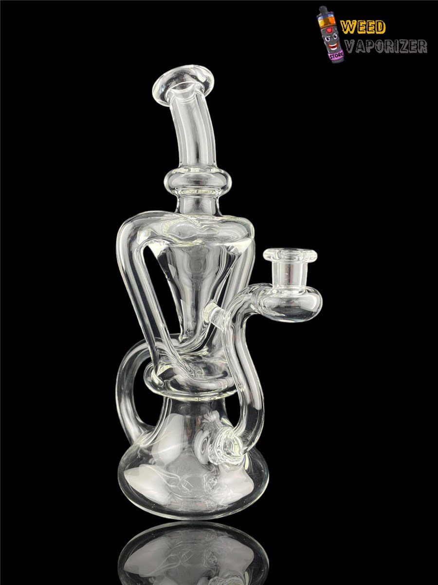 Buy MATT D GLASS: CLEAR DUAL UPTAKE FLOATER RECYCLER #8