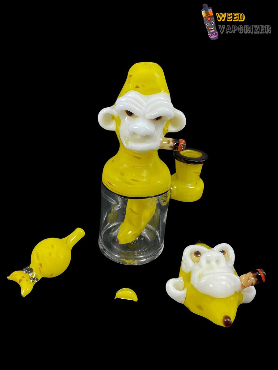 Buy CATALYST GLASS: YELLOW BANANA SMOKIN’ CHIMP RIG SET