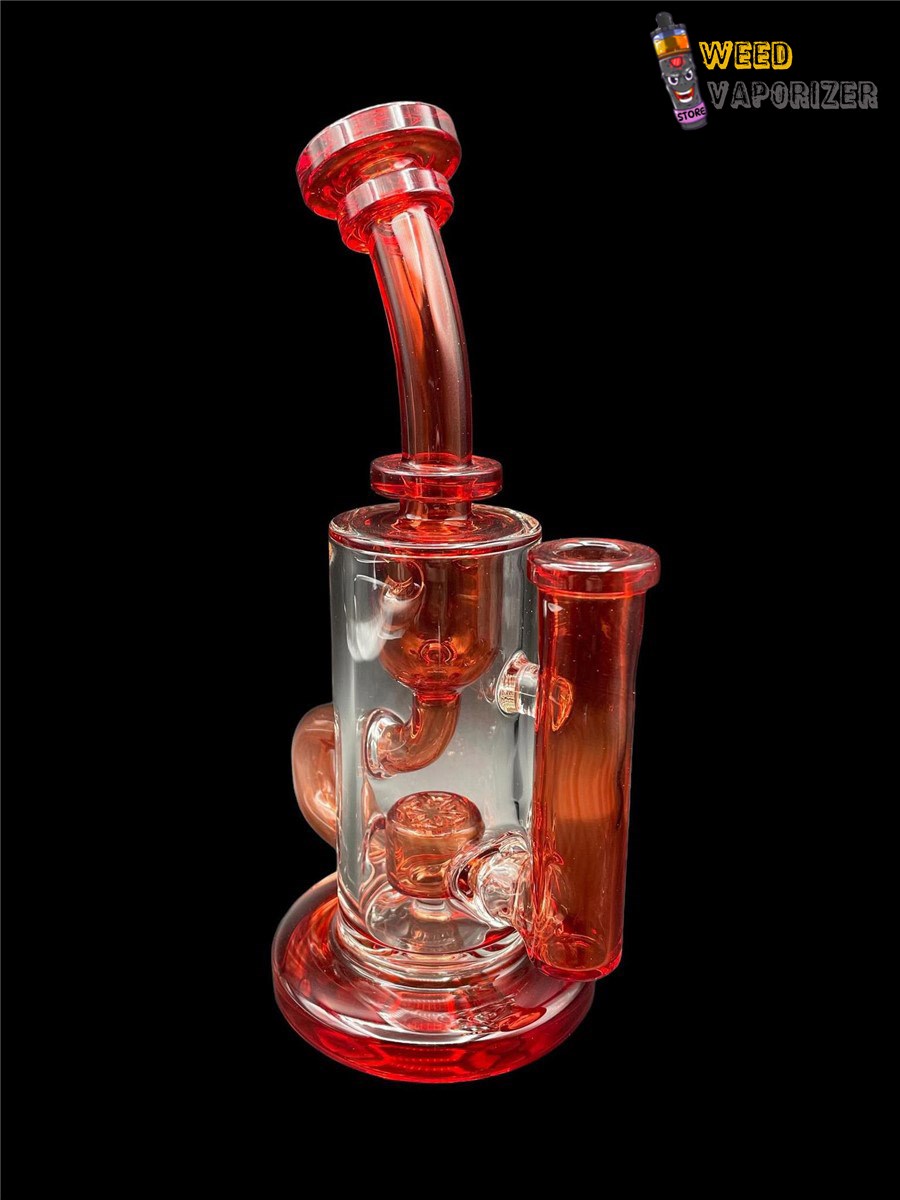 Buy FATBOY GLASS: POMEGRANATE KLEIN INCYCLER RIG