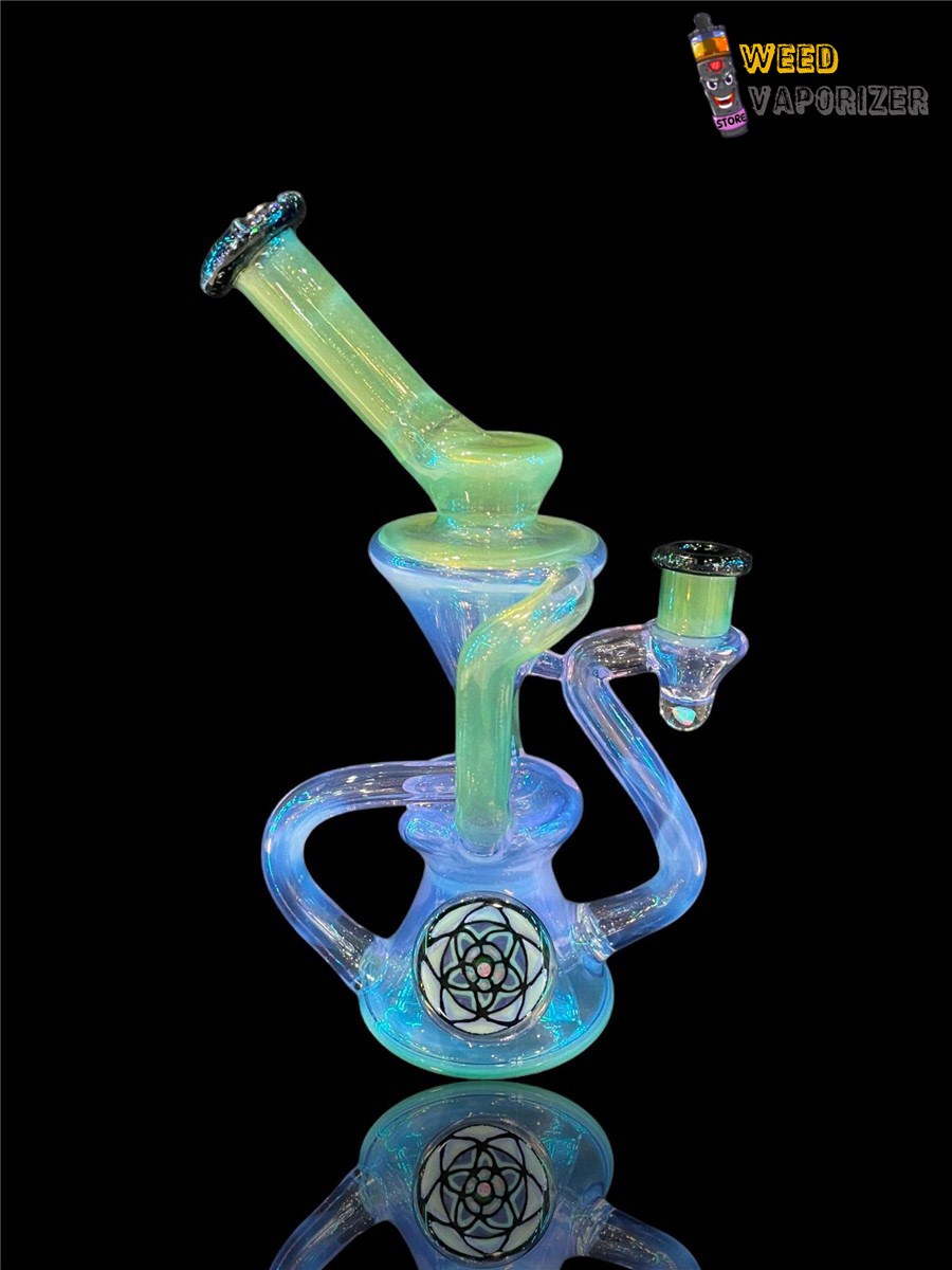 Buy HUMADETHAT: CRUSHED OPAL SLYME x GHOST DUAL UPTAKE FLOATER RECYCLER