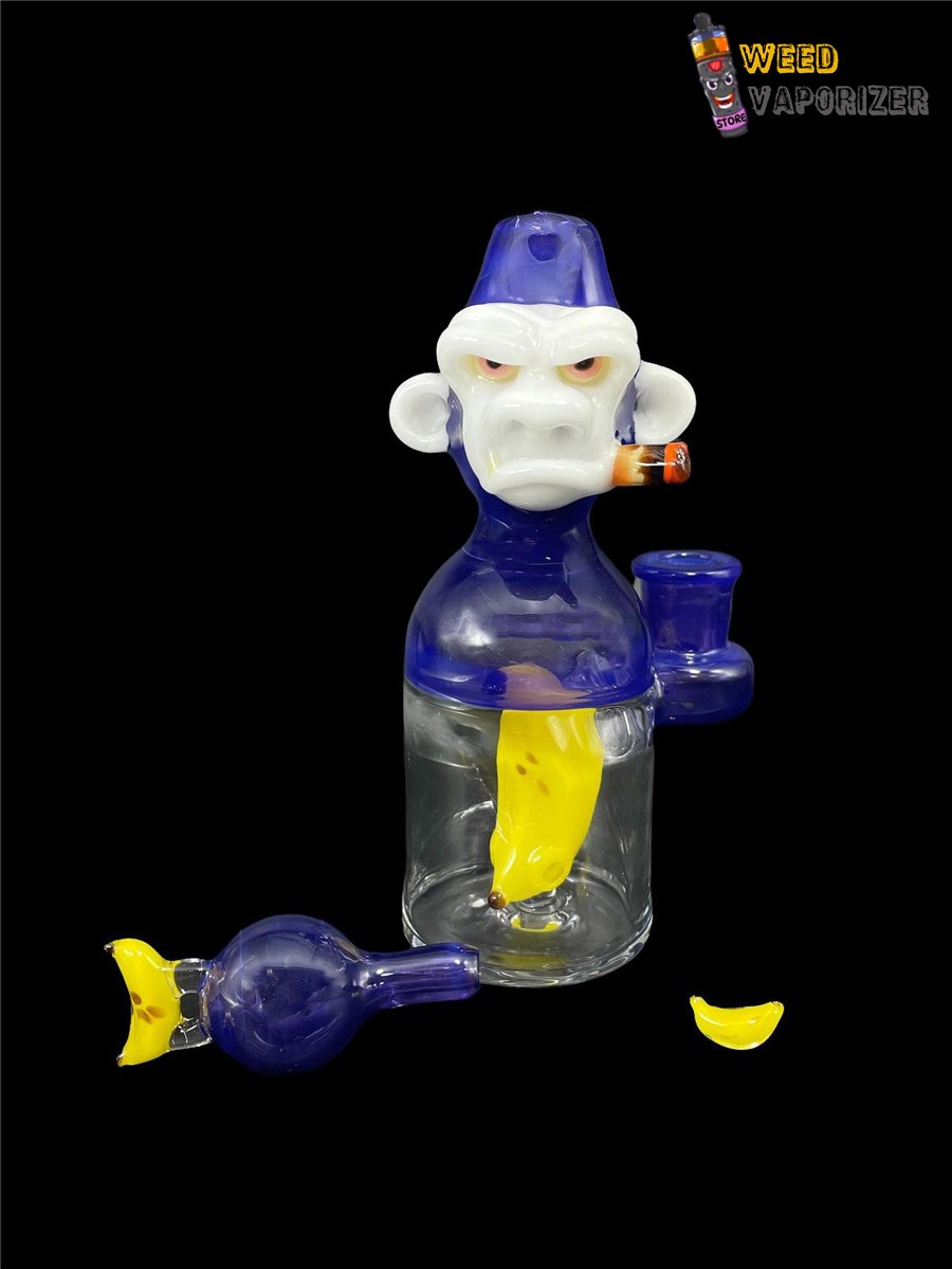 Buy CATALYST GLASS: DEEP PURPLE SMOKIN’ CHIMP RIG SET