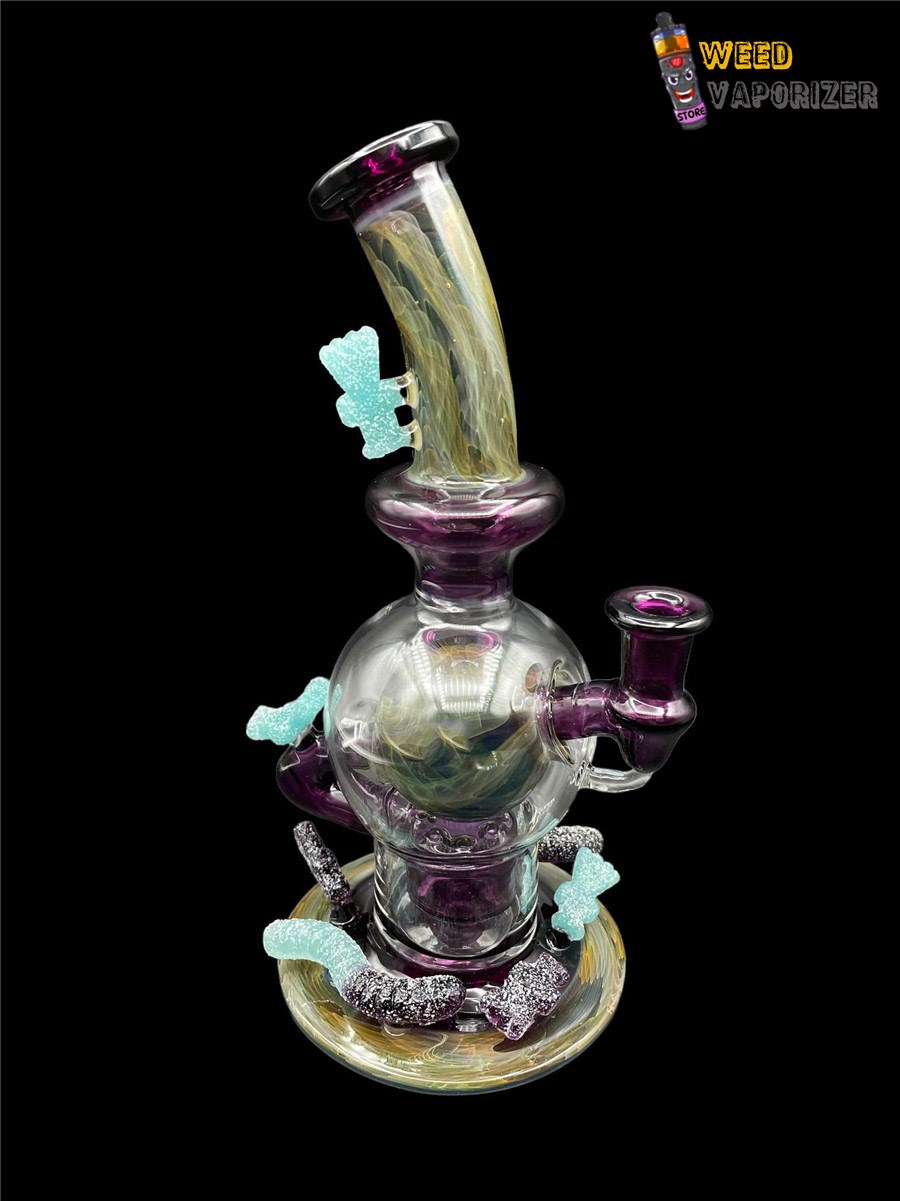 Buy EMPERIAL GLASS: 8″ TERRY SHARP COLLAB FOLD FUME GUMMY BALL RIG