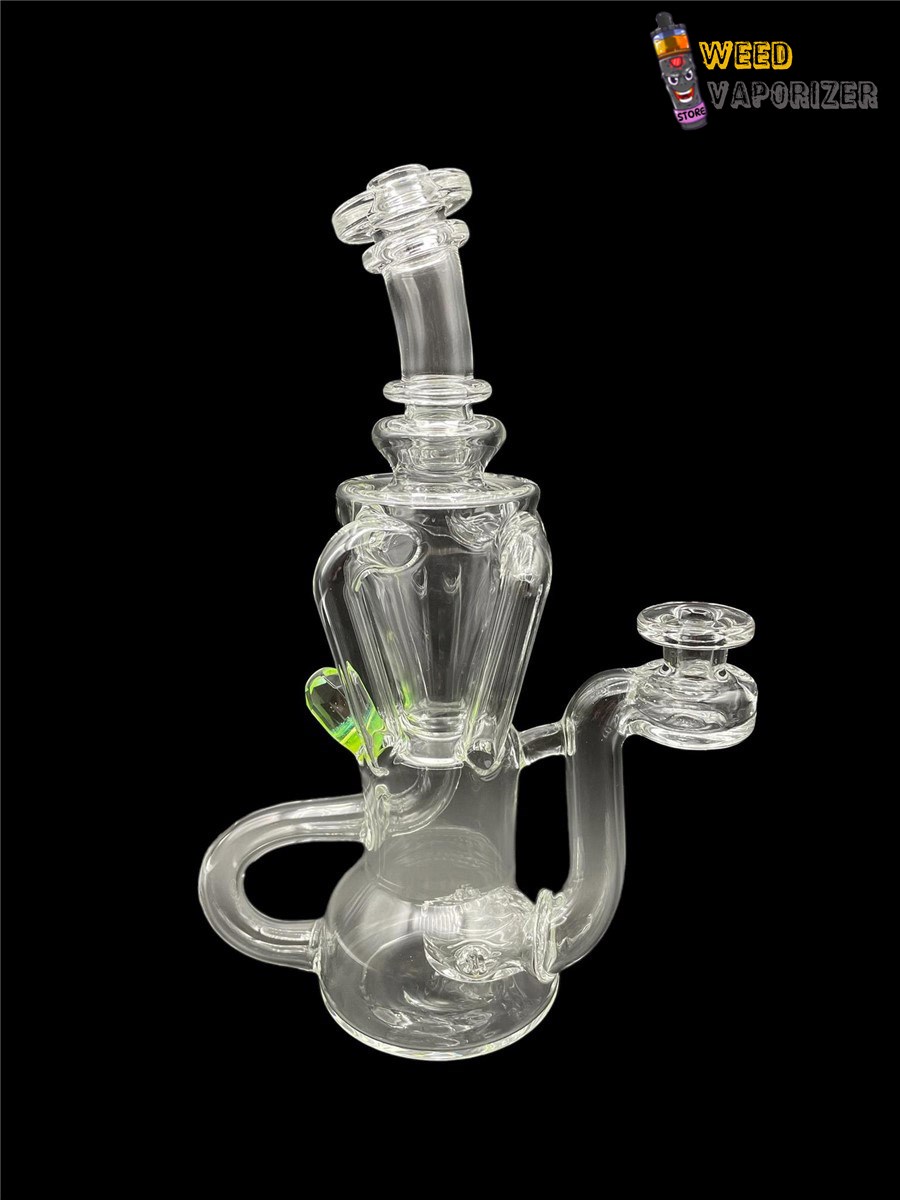 Buy HEART AND MIND GLASS: SLYME FACETED ENCASED OPAL QUAD RECYCLER