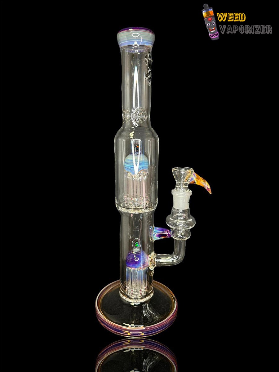 Buy TEXAS TUBES: 15″ PURPLE AMBER TWIN OPAL 8-ARM TUBE