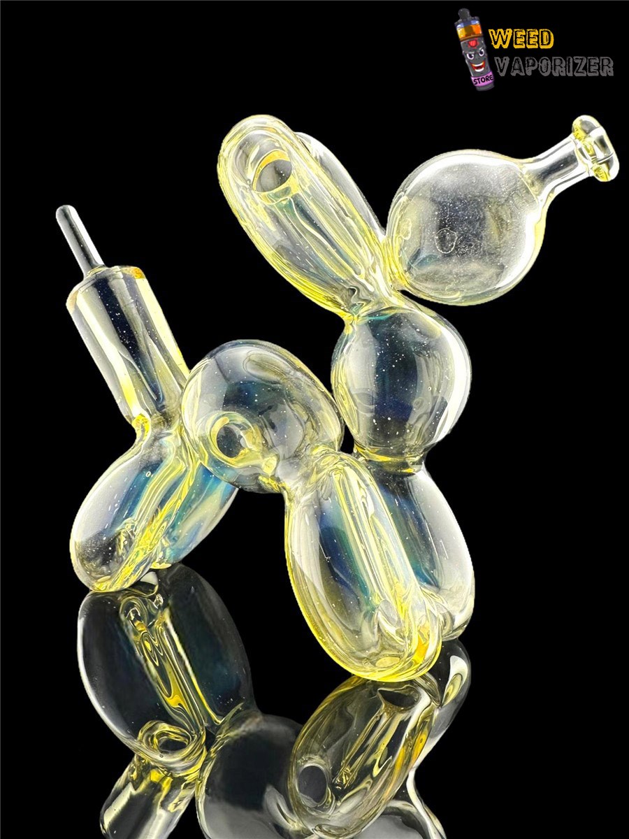 Buy BLITZKRIEGA GLASS: MINI BALLOON DOG RIG NS SILVER FUME