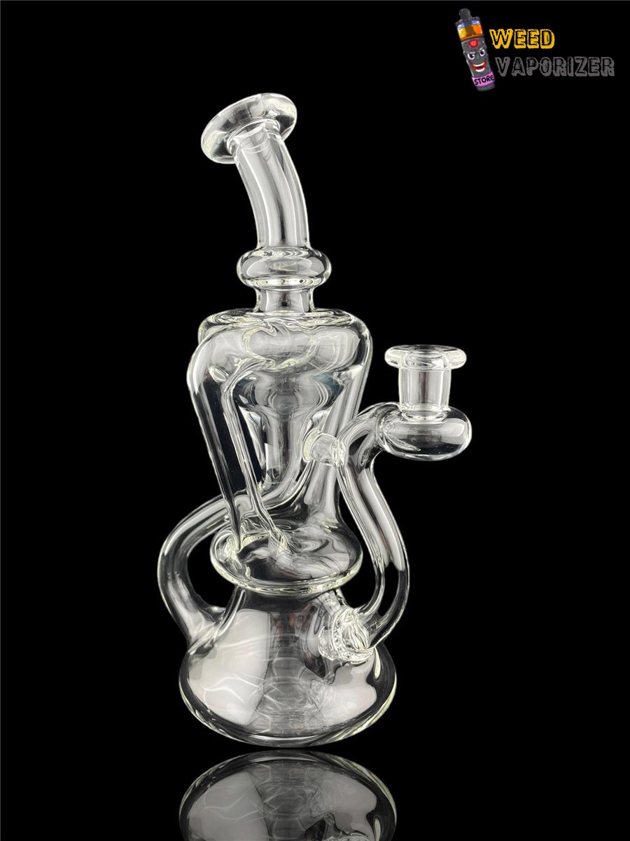 Buy MATT D GLASS: CLEAR DUAL UPTAKE FLOATER RECYCLER #9