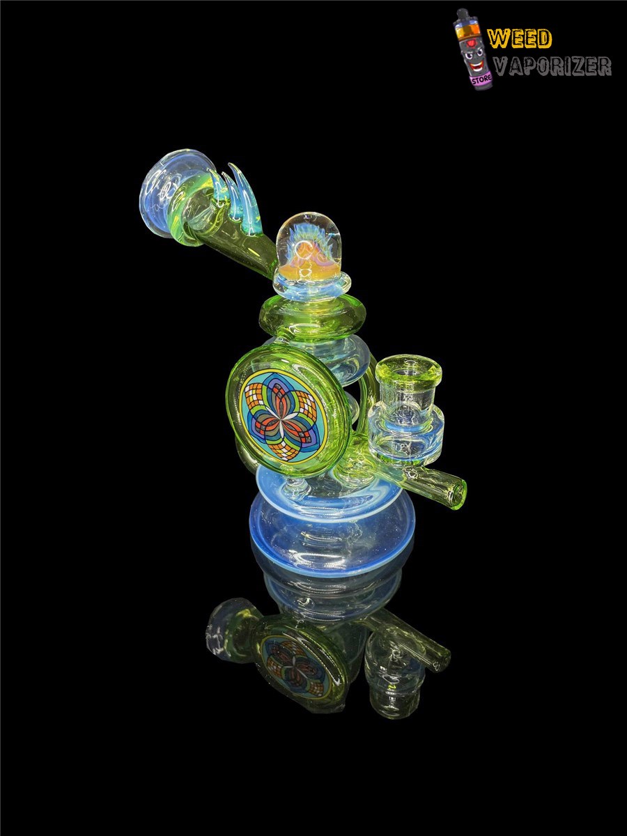 Buy FREEEK GLASS: GHOST AND SLYME GREEN SINGLE UPTAKE TERPCYCLER