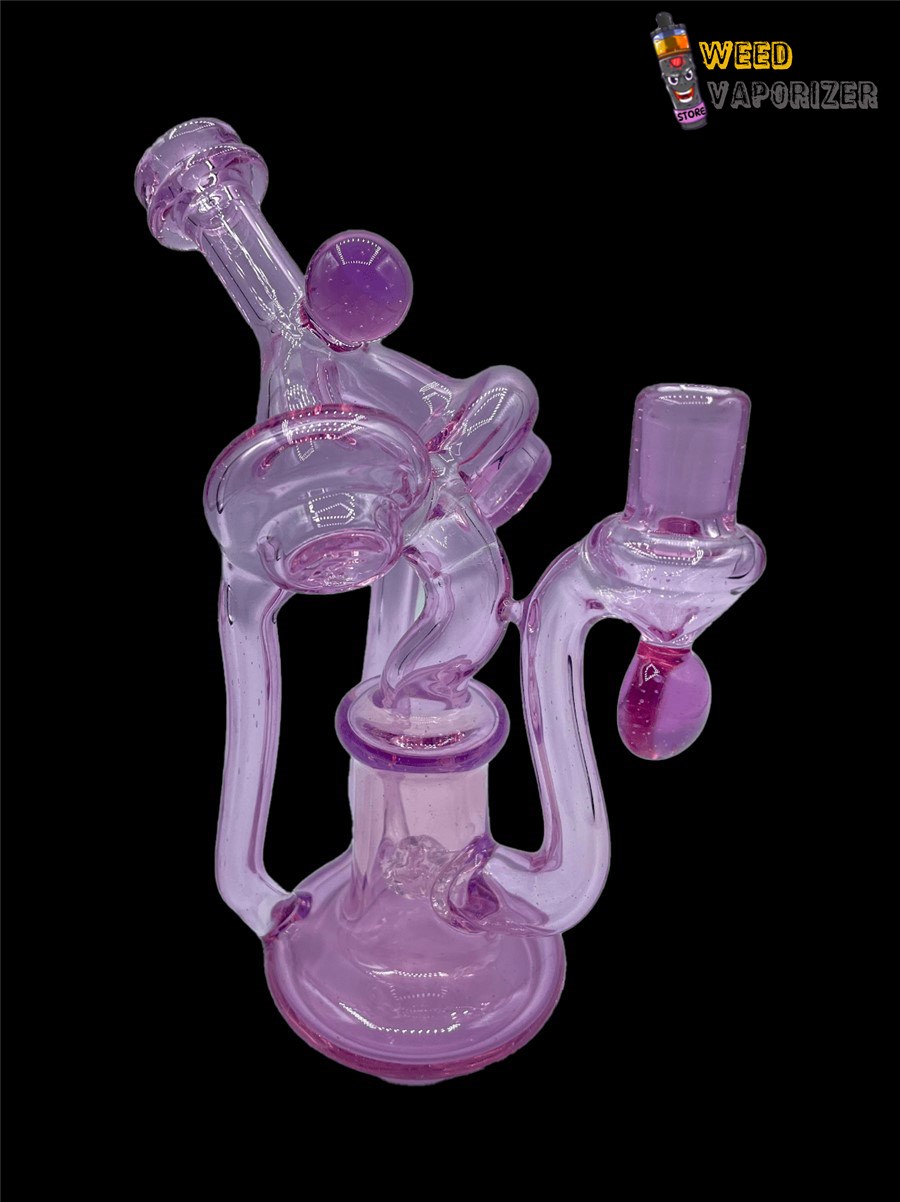 Buy ET GLASS: ROSE QUARTZ DUAL UPTAKE RECYCLER