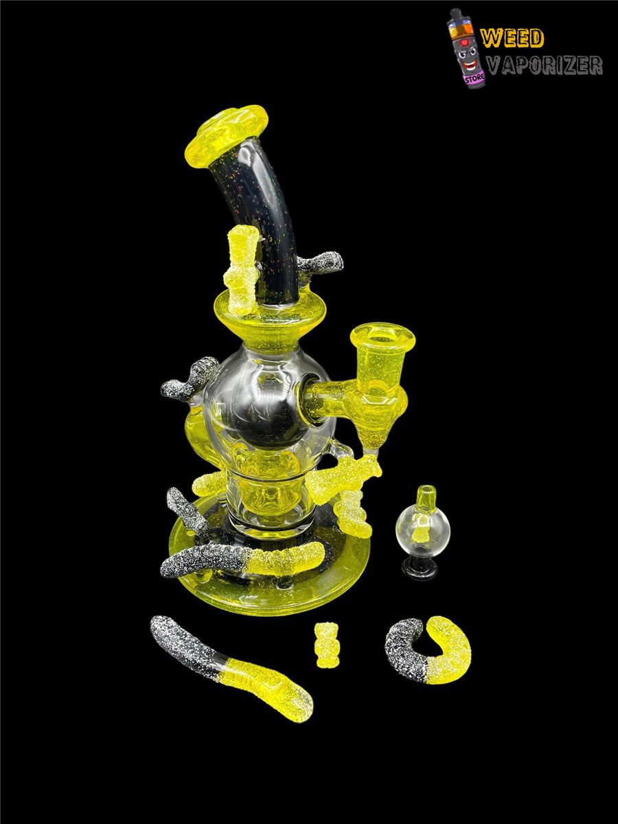 Buy EMPERIAL GLASS: LEMON DROP CRUSHED OPAL GUMMY RIG SET