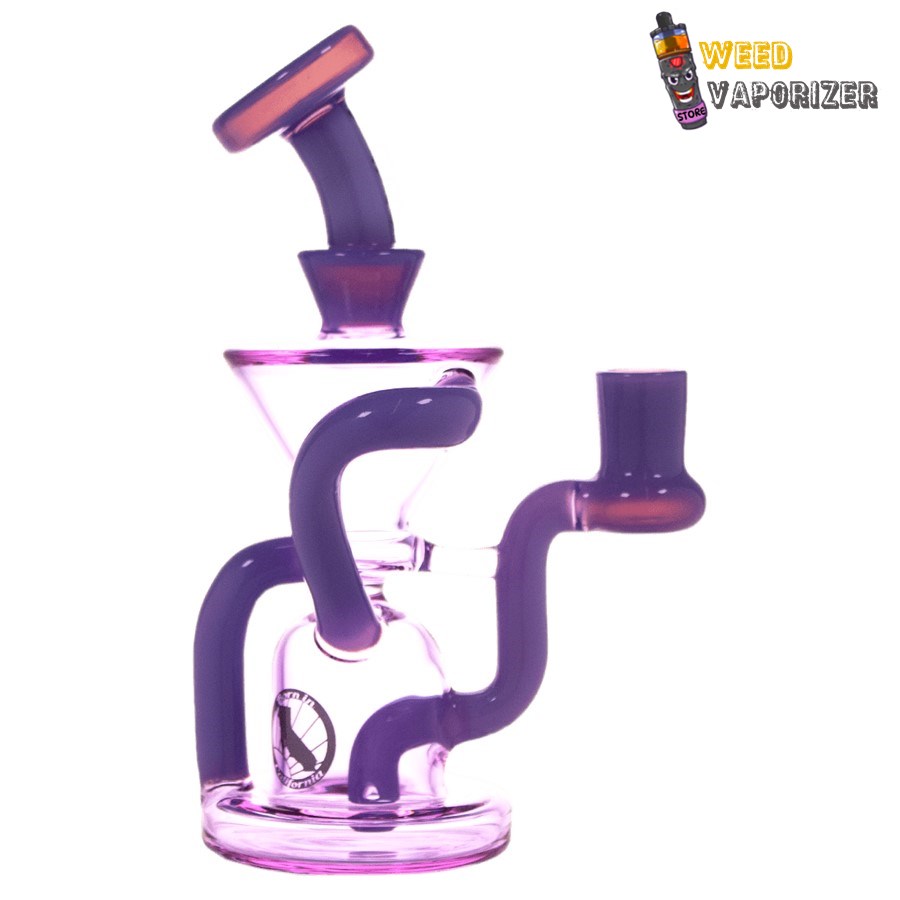 Buy MAV GLASS: 7″ THE HUMBOLDT MINI RECYCLER PURPLE