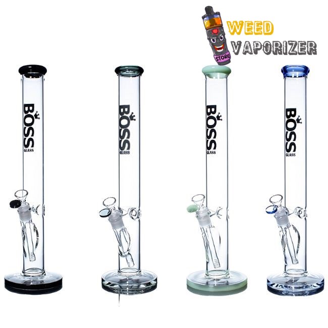 Buy BOSS GLASS: 16″ INCH STRAIGHT ICE CATCHER WATER PIPE ASSORTED COLORS