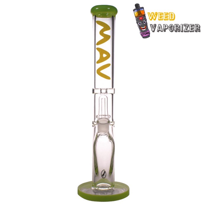 Buy MAV GLASS: STRAIGHT 17.5″ X 9MM UFO TUBE SLIME GREEN