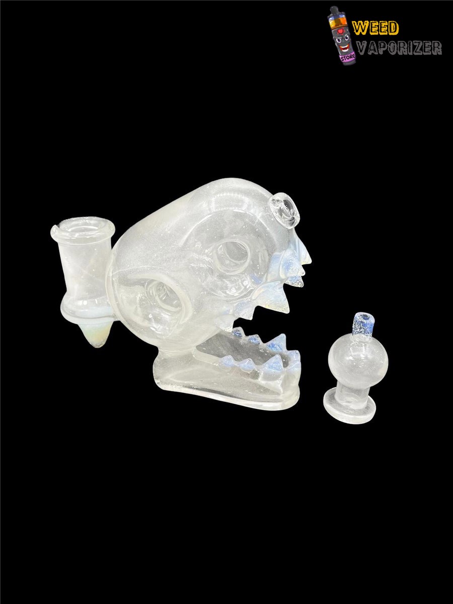 Buy ENUFF GLASS: FROSTY WHITE POCKET FOSSIL