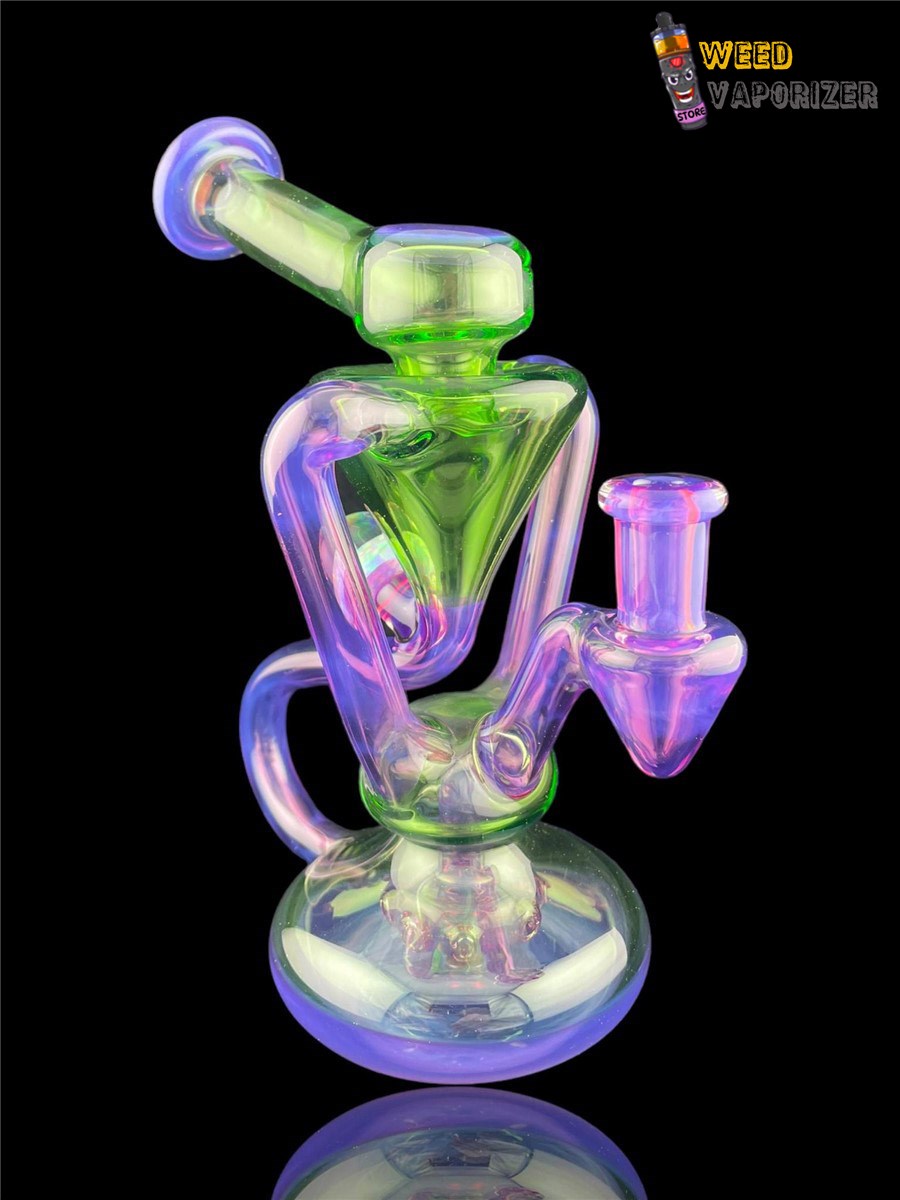 Buy BOOGIE GLASS: FULLY WORKED CRIPPY x ROYAL JELLY DUAL UPTAKE FLOATER RECYCLER