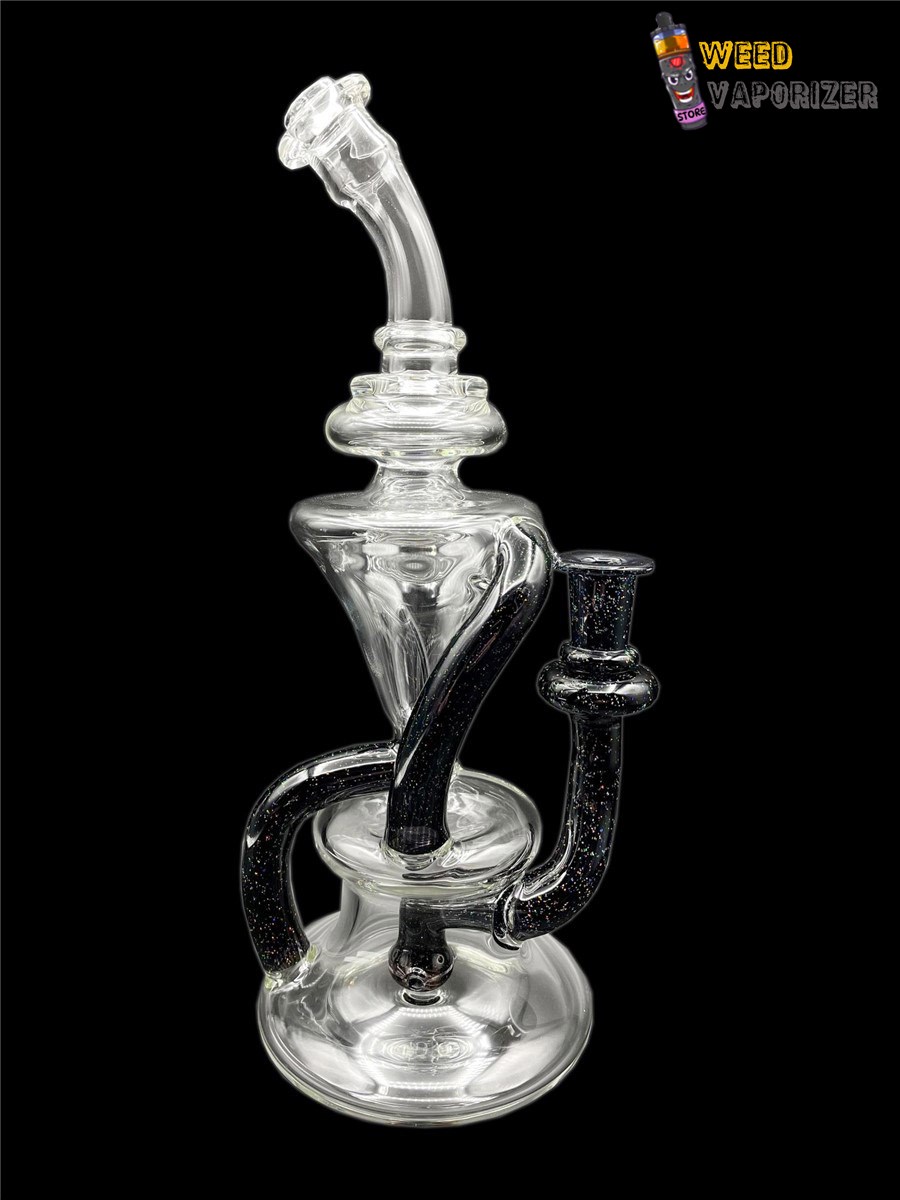 Buy GENTRY GLASS: CRUSHED OPAL DUAL UPTAKE FLOATER RECYCLER #1