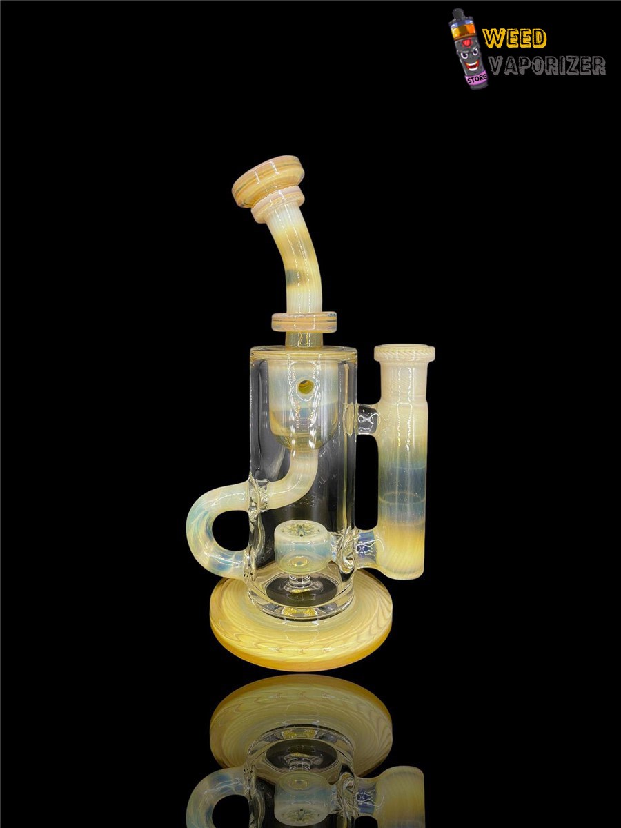 Buy FATBOY GLASS: NS YELLOW KLEIN INCYCLER RIG